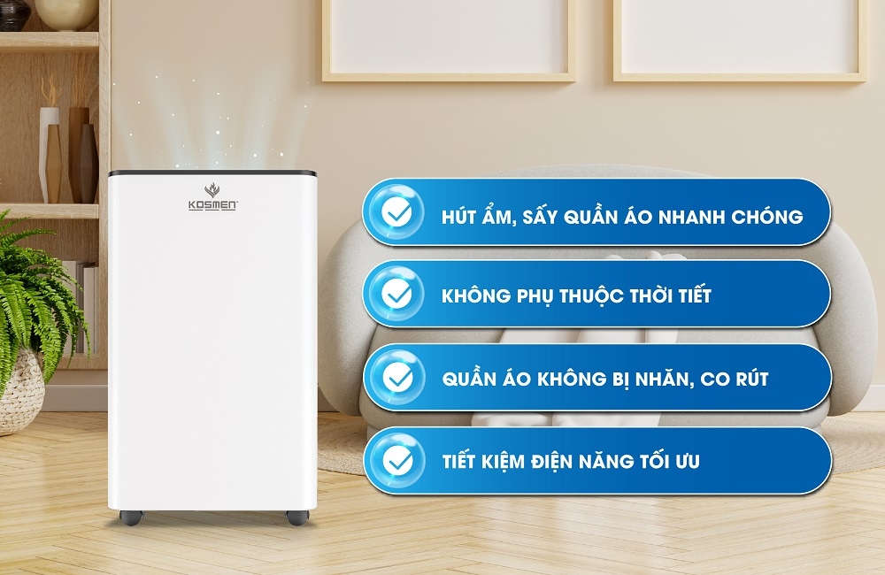 Có thể sử dụng máy hút ẩm sấy quần áo thay cho máy sấy đồ chuyên dụng không? - Hình 5