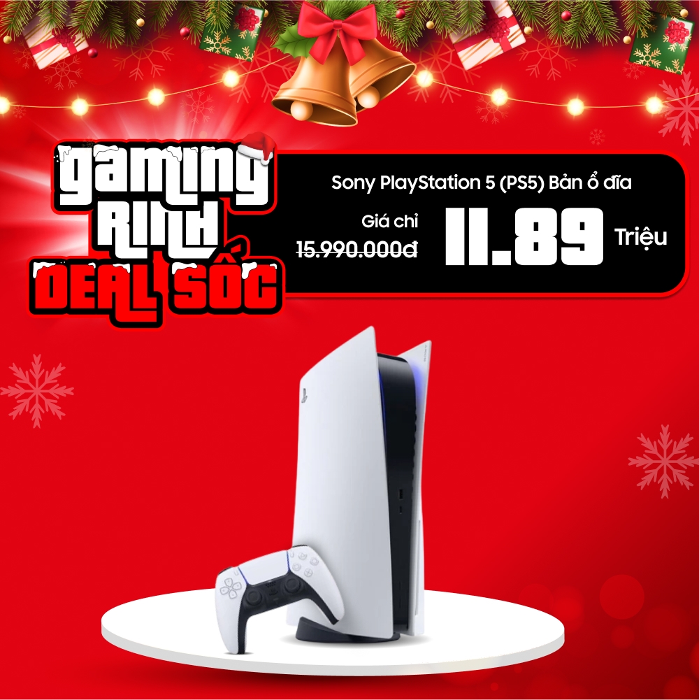 Máy chơi game Sony Play Station 5 (PS5) Bản ổ đĩa, Chính hãng Sony Việt Nam chỉ 11.890.000