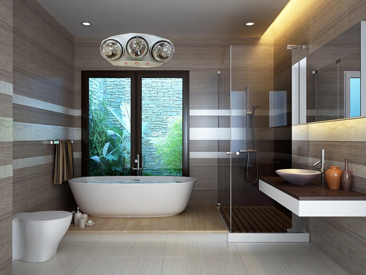 Nên dùng đèn sưởi nhà tắm bao lâu thì tốt