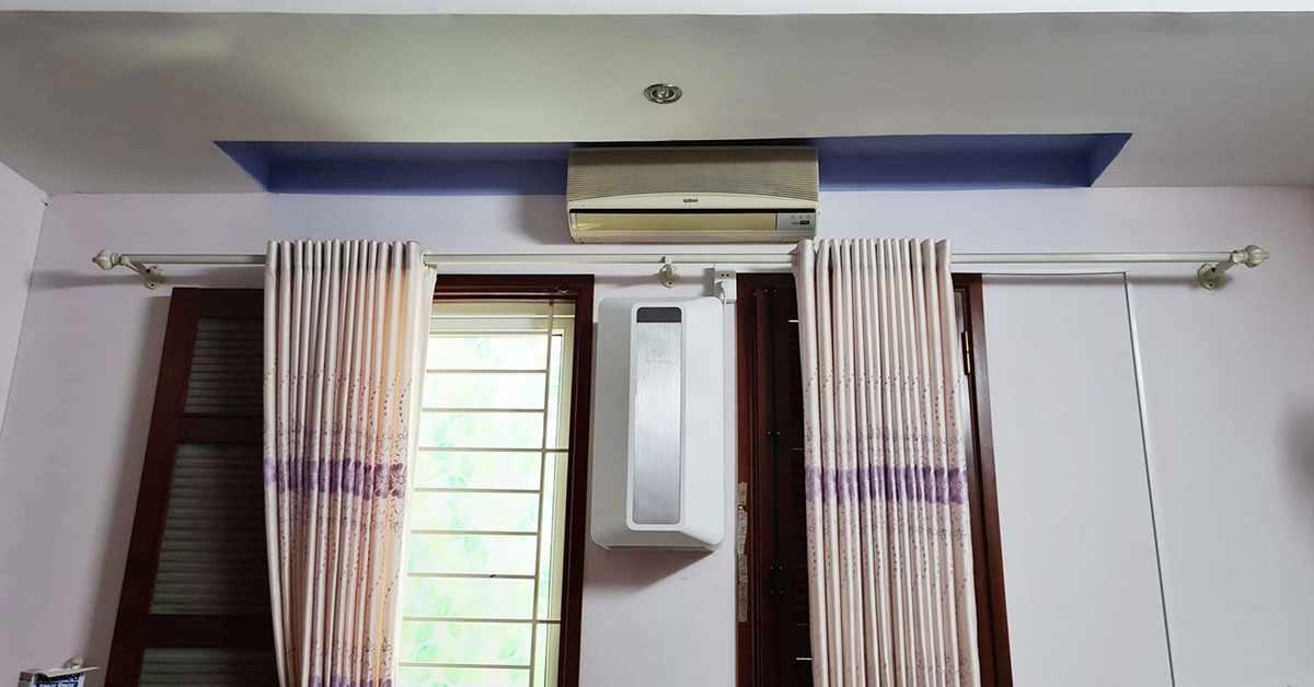 có nên đóng kín cửa khi dùng máy lạnh - hình 1