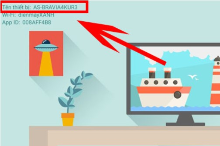 Cách phản chiếu màn hình iPhone lên tivi Sony nhanh chóng, dễ dàng, thao tác đơn giản hình 8