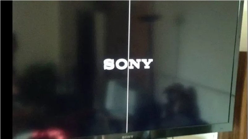 tivi sony bị chia đôi màn hình 3