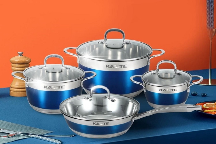 Bộ nồi chảo góp phần gia tăng sự sang trọng, hiện đại cho phòng bếp