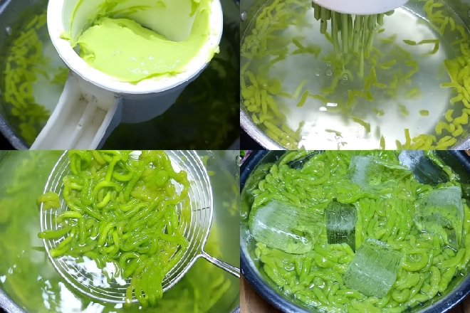 Cách làm bánh lọt bằng bột năng