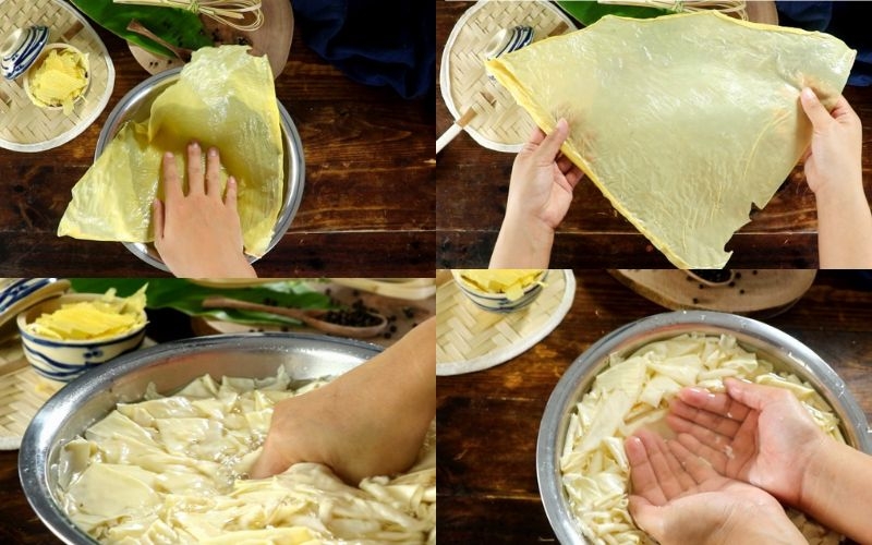 cách làm chả chay hình 2