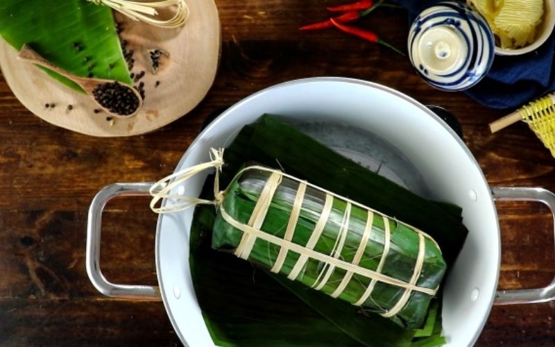 cách làm chả chay hình 4