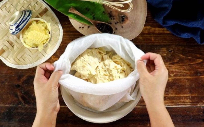 cách làm chả chay hình 7