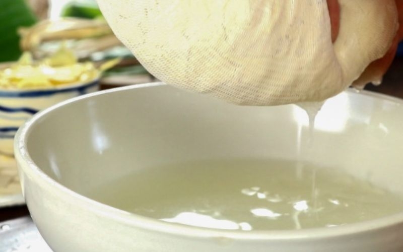 cách làm chả chay hình 8