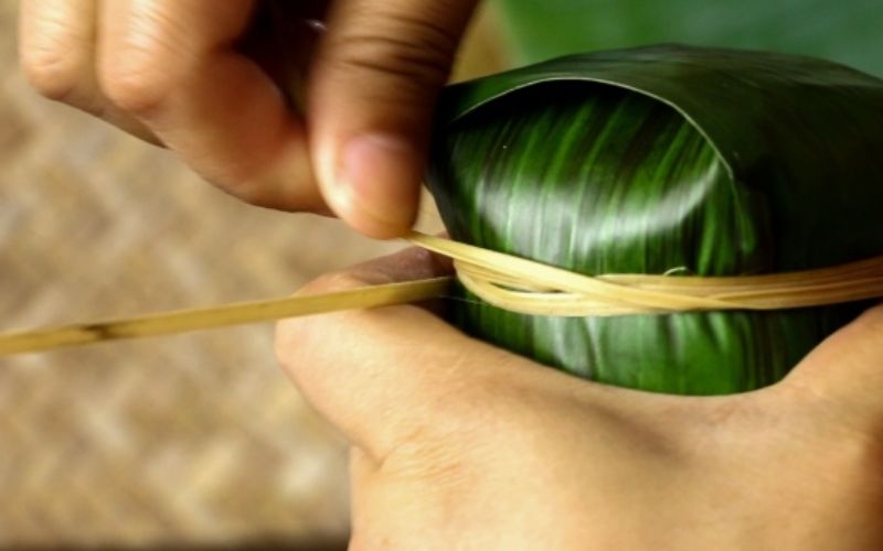 cách làm chả chay hình 9