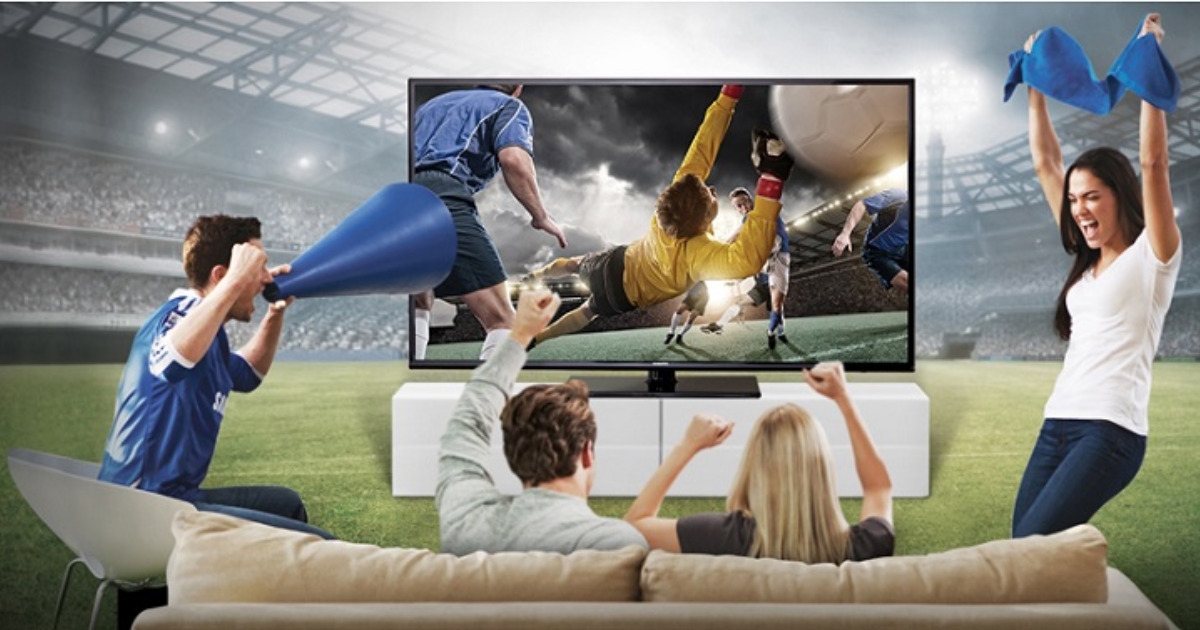 cách xem bóng đá trực tiếp trên tivi Samsung - hình 1