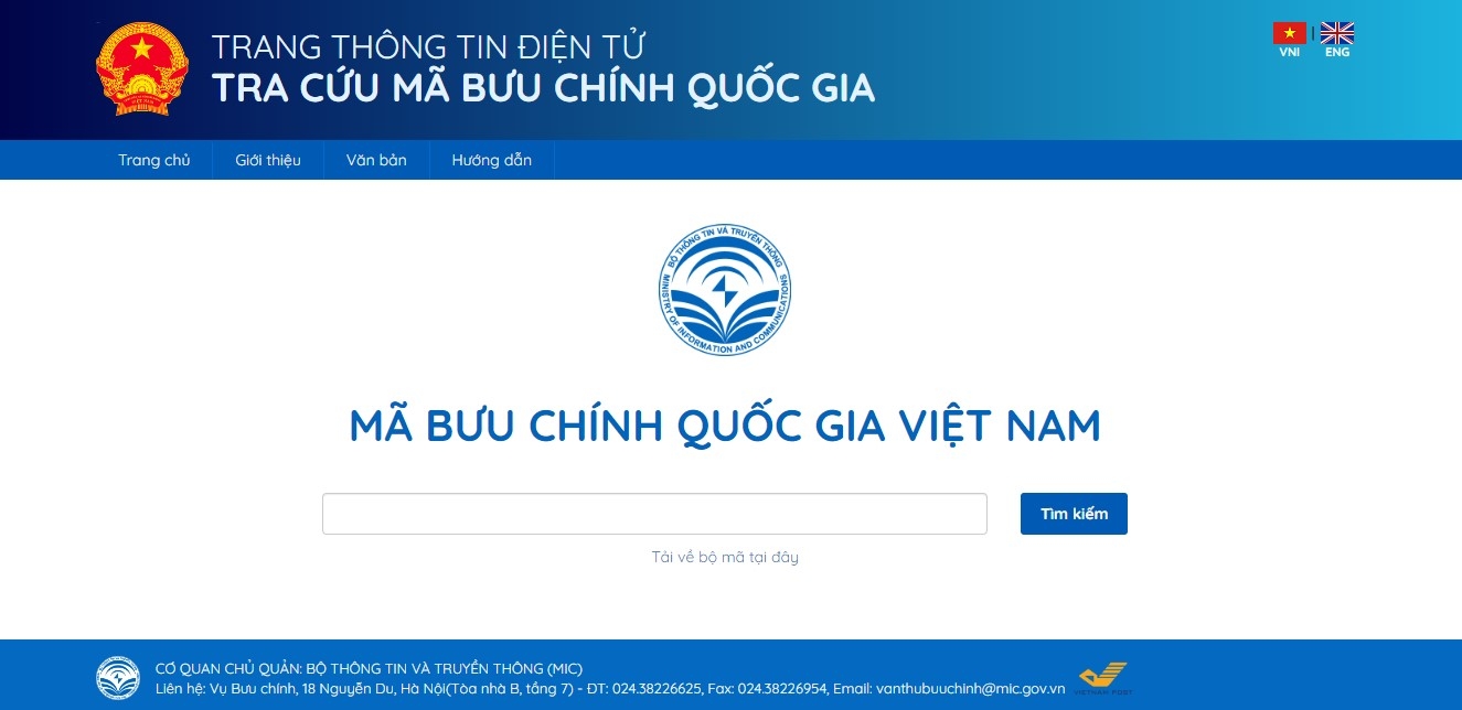 Tìm kiếm mã ZIP online