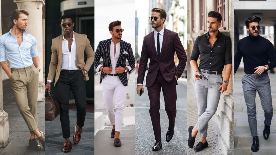 Vest + giày tây