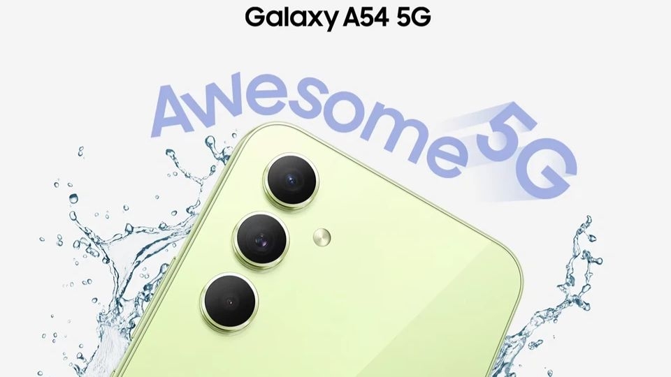 Galaxy A54 sở hữu khả năng kháng nước và bụi đạt IP57