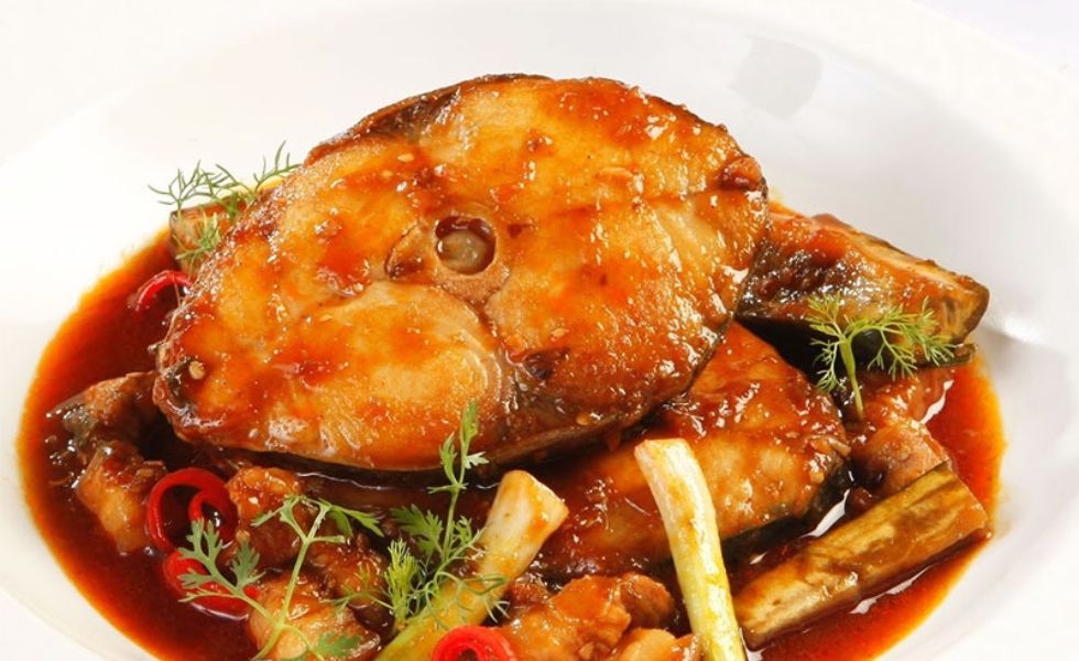 cá thu kho mặn ngọt