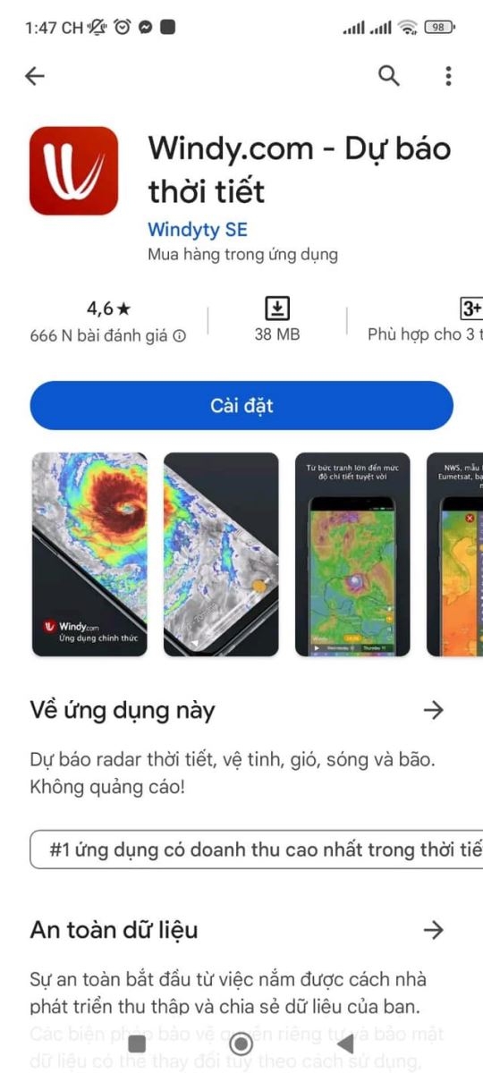 Windy.com - hình 16