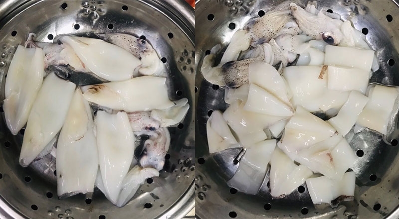 cách làm mực xào hình 1