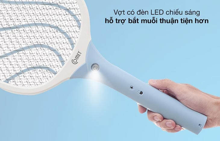 Trang bị đèn LED giúp bắt muỗi thuận tiện