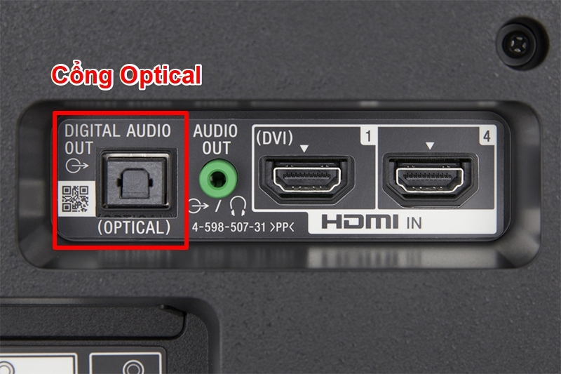 Cổng OUT trên tivi
