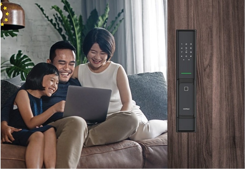 Thiết kế khóa điện tử nhỏ gọn, hiện đại