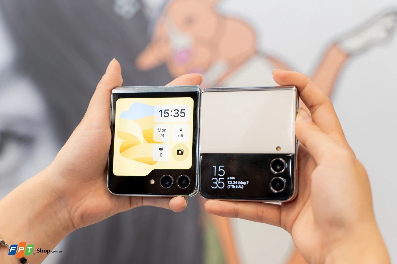 So sánh Galaxy S24 và Galaxy Z Flip5 (ảnh 8)