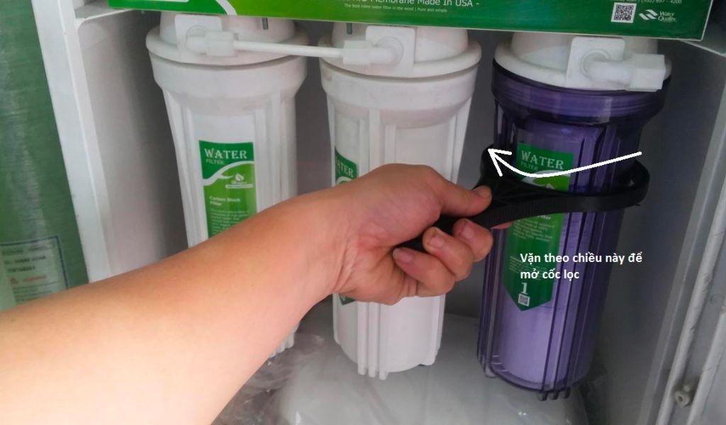 Thay lõi lọc nước có cần xả nước không? Hướng dẫn thay lõi lọc mới đơn giản tại nhà 5