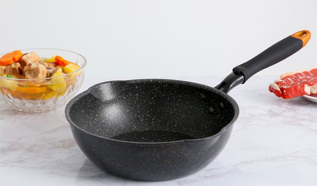 Chảo nhôm chống dính vân đá là gì? Tham khảo các thương hiệu chảo chất lượng tốt, đáng mua 4