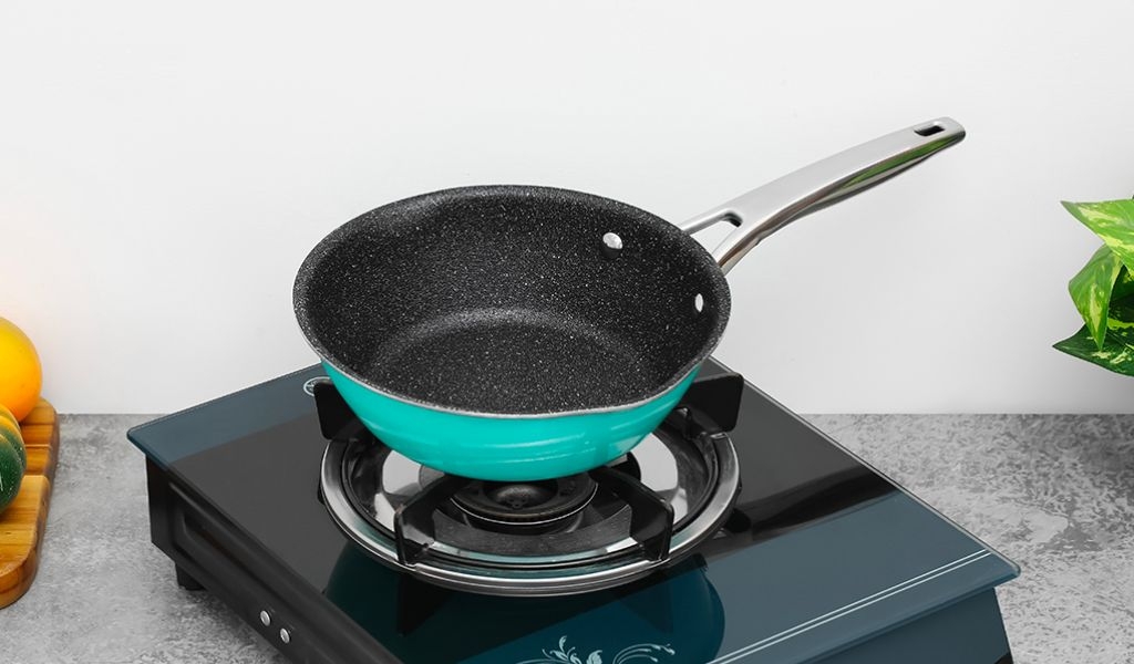 Chảo nhôm chống dính vân đá là gì? Tham khảo các thương hiệu chảo chất lượng tốt, đáng mua 5