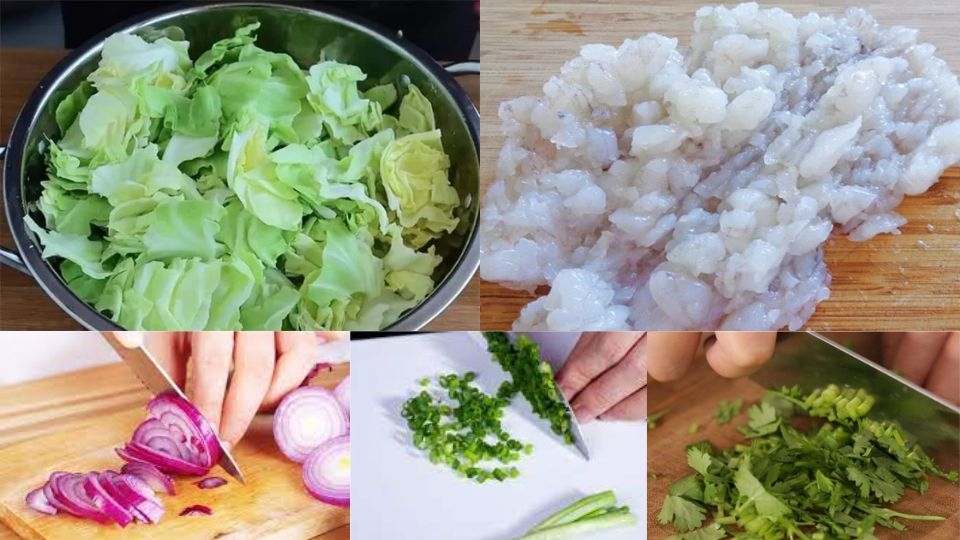 Chuẩn bị nguyên liệu