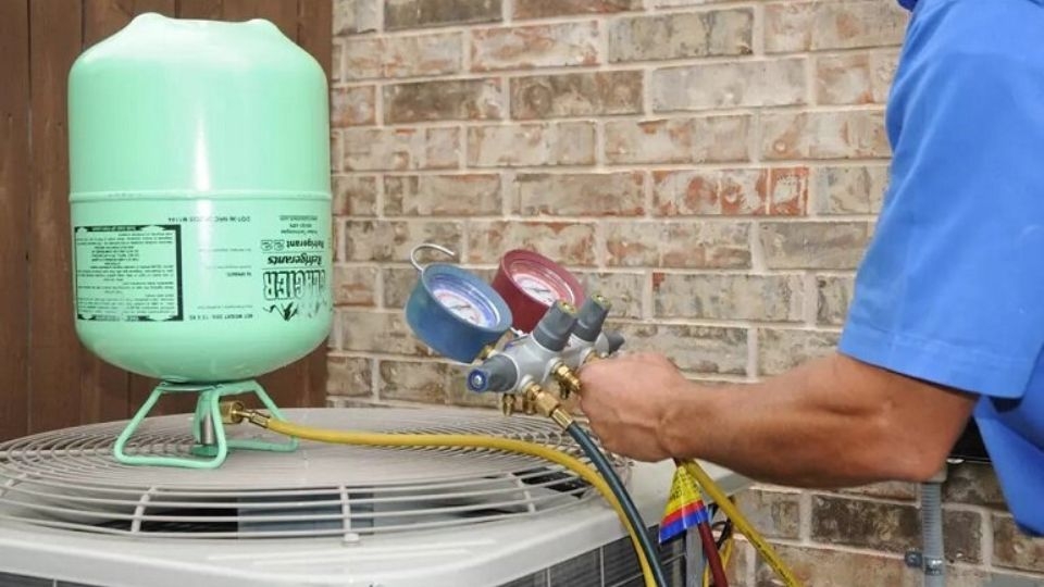 Máy lạnh cạn gas