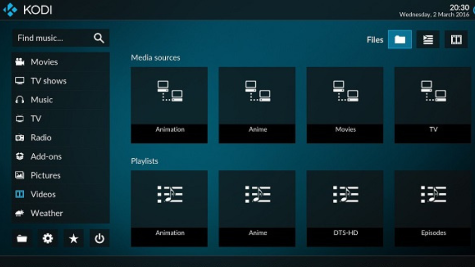 Ứng dụng Kodi (Media XBMC)