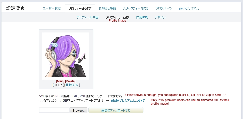 Người dùng có thể tạo hồ sơ cá nhân trên Pixiv
