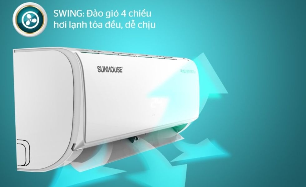 cánh đảo gió swing máy lạnh sunhouse