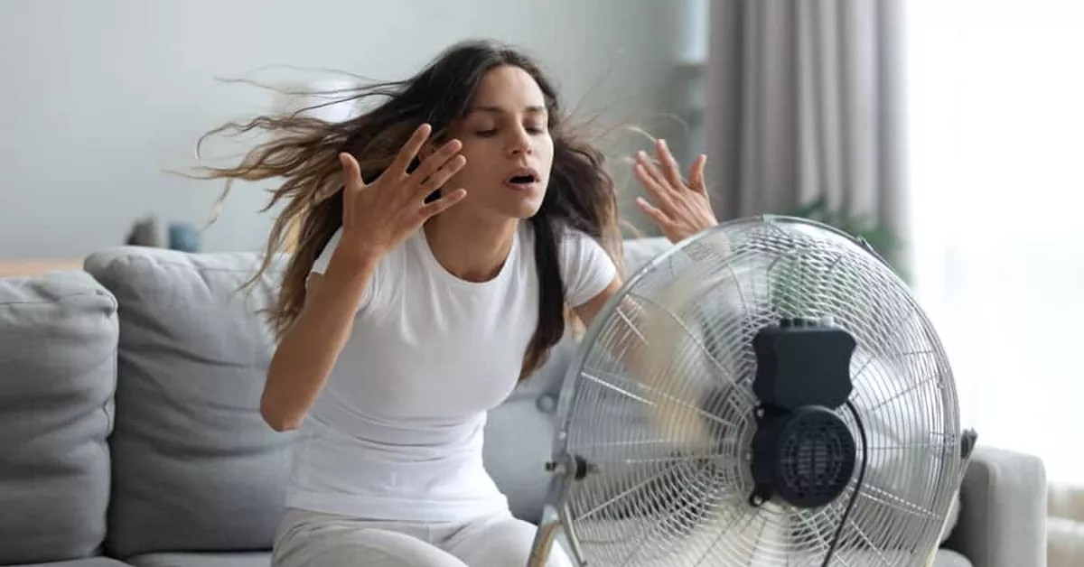 quạt bị nóng - hình 1