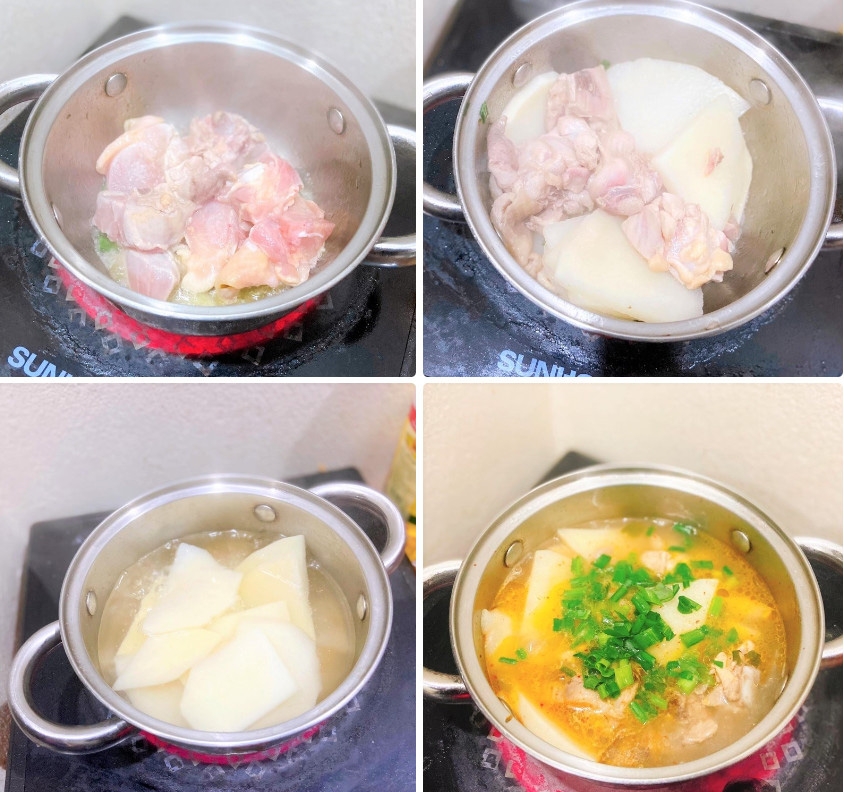 gà nấu măng - ảnh 4