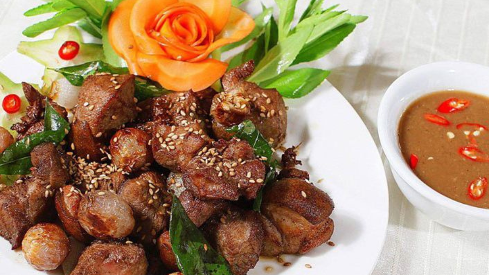 Dê nướng ngũ vị