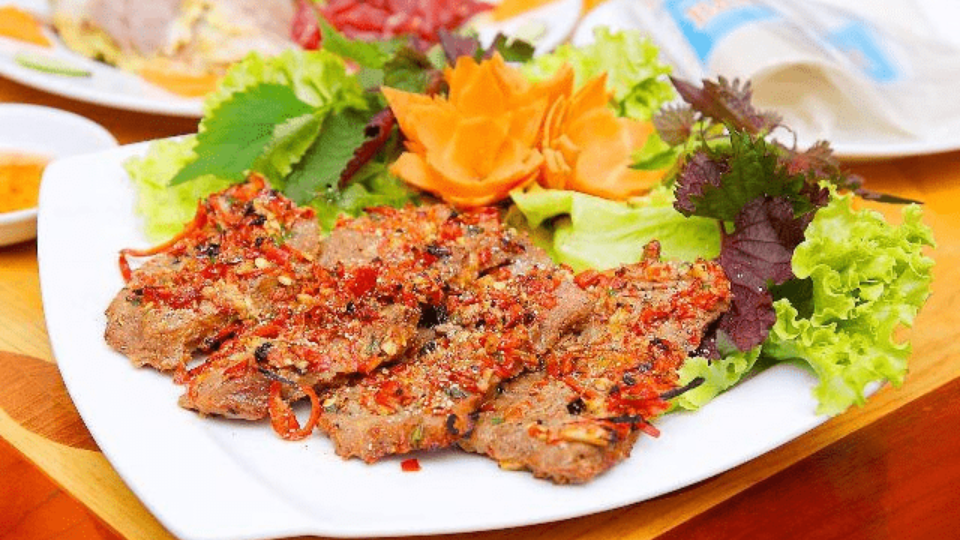 Dê nướng sa tế