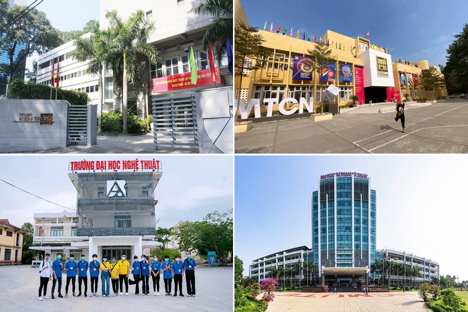 Các trường đào tạo ngành thiết kế thời trang nổi bật.