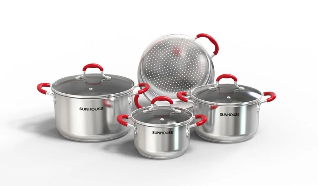 Tham khảo bộ nồi chảo 4 chiếc chất lượng, bền lâu và lý do nên mua nồi chảo nguyên bộ 1