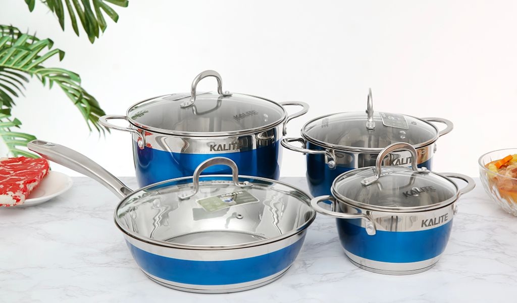 Tham khảo bộ nồi chảo 4 chiếc chất lượng, bền lâu và lý do nên mua nồi chảo nguyên bộ 3