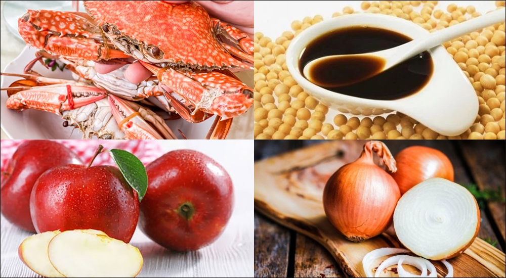 Nguyên liệu để làm món ghẹ ngâm tương