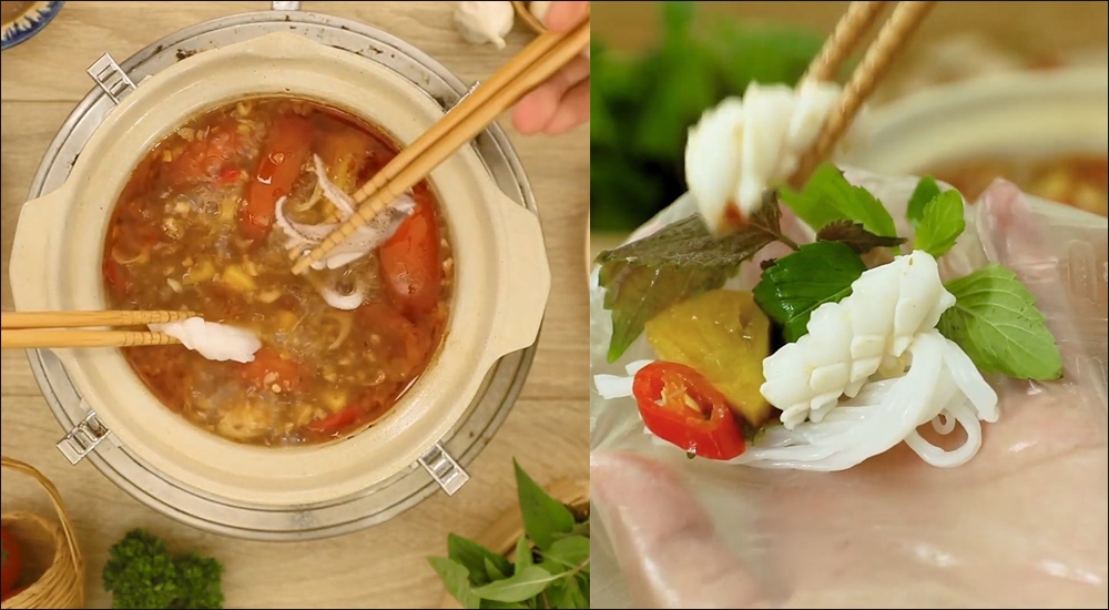 Món lẩu mức đậm đà, hấp dẫn