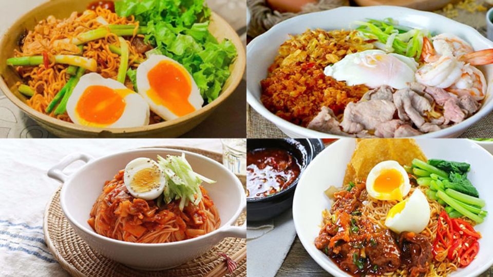Nguyên liệu làm mì trộn Hàn Quốc được điều chỉnh theo sở thích từng người