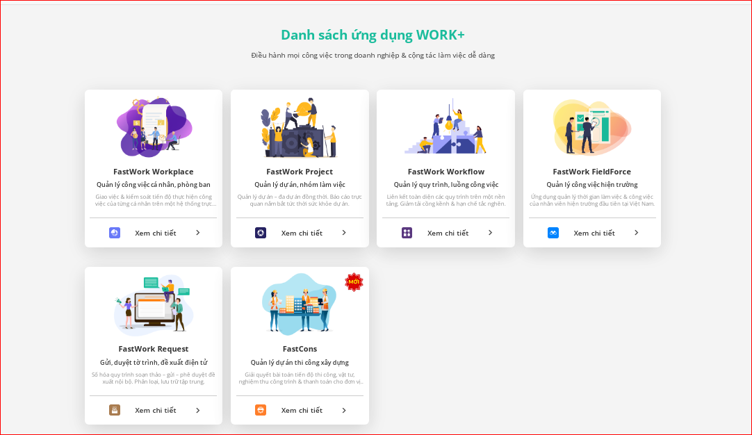 FastWork: Nền tảng quản trị, điều hành doanh nghiệp chuyên nghiệp 3