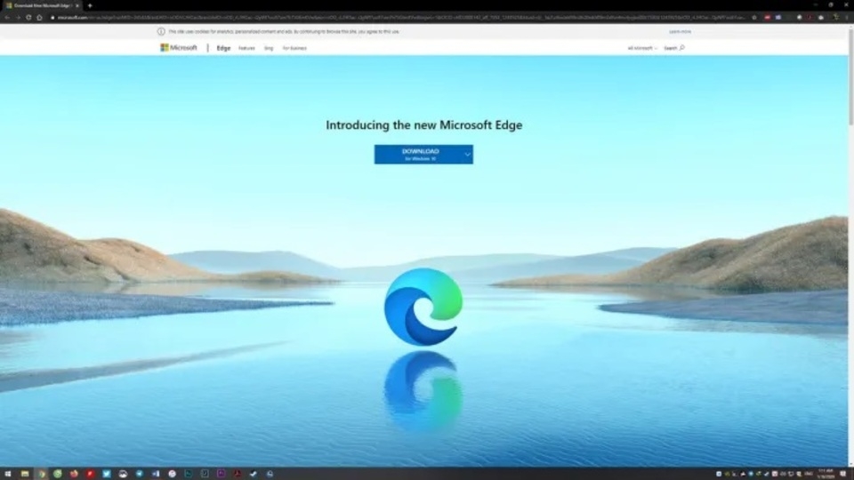 Mở trình duyệt Microsoft Edge