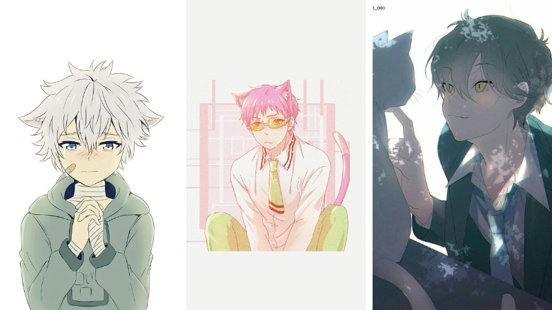 Hình nền anime nam cute, lạnh lùng dành cho điện thoại 6