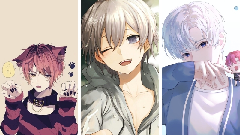 Hình nền anime nam cute, lạnh lùng dành cho điện thoại 8