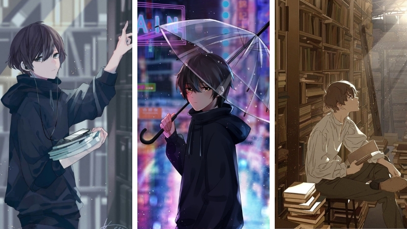 Hình nền anime nam cute, lạnh lùng dành cho điện thoại 7