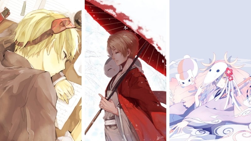 Hình nền anime nam cute, lạnh lùng dành cho điện thoại 5