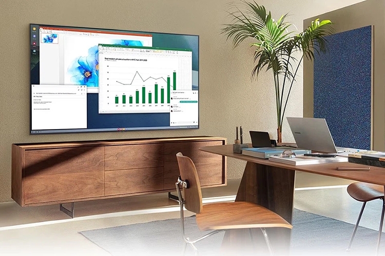 Tivi Samsung UHD 4K 55 inch UA55AU7700 - 1