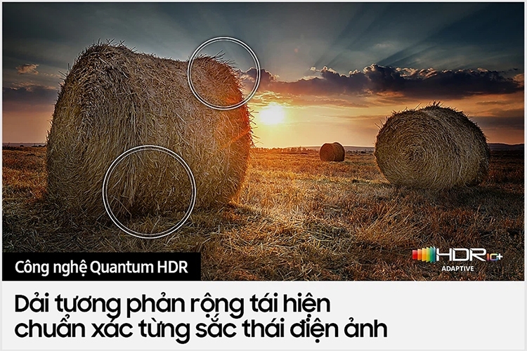 Smart Tivi Samsung QLED 4K 55 inch QA55Q60B - 1